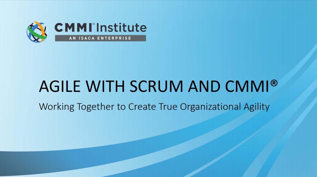 Using Agile with Scrum and CMMI