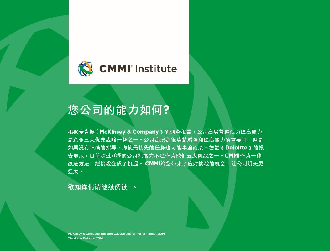 CMMI Maturity Levels
